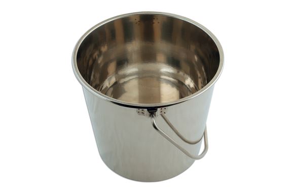 Bucket 12Ltr Stainless Steel - RX2195 - Laser