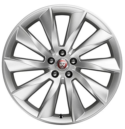 Alloy Wheel Rear 10.5J x 20" Turbine Silver - T2R1866 - Genuine