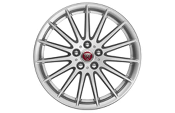 Alloy Wheel 7.5J x 18" Lightweight 15 Spoke Silver Finish - T4A1085 - Genuine