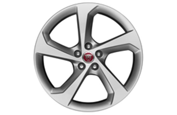 Alloy Wheel 8.5J x 19" Fan 5 Spoke Silver Finish - T4A3988 - Genuine