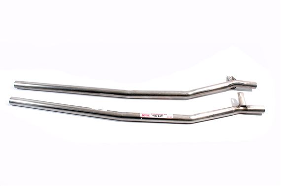 Stainless Steel Link Pipes - Rover V8 Manifolds -Type 35 Auto & Manual & A Type Overdrive - TH265SS