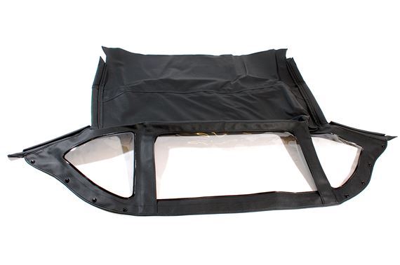 Hood Cover - Black Standard PVC with Zip Out Window - Spitfire MkIV & 1500 - XKC1781STD