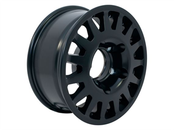 MaxXtrac Blindo 7 X 16 inch Wheel - Black - LL1774BPB - Britpart
