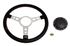 Steering Wheel Kit 15" Leather Semi Dish Polished Centre & Boss - RA1441P - Mountney