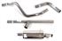 Stainless Steel Exhaust Part System - Less Manifolds - Large Bore Single Exit - RB7317
