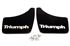 Triumph Spitfire/GT6 Front Mudflaps With Fittings - GAC630F