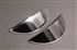 Headlamp Eyebrows Stainless Steel (pair) - GAC7999X