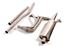 Triumph TR3-4 Stainless Steel Sports Exhaust System - System A