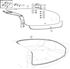 Triumph TR4-250 Boot Lid, Seal and Hinges