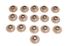 Valve Stem Seal (16 pieces) - LUB100351PSET - Aftermarket