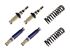 GAZ Front and Rear Shock Absorber Kit - Ride/Height Adjustable Front - with Uprated Front Springs - Herald - RH5352SAGAZ