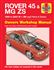 Workshop Manual Rover 45 & MG ZS 99-05 (V to 55) - RP1053 - Haynes