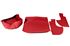Boot Carpet Set - Standard - Red - RP1232RED