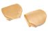 Triumph Leather Head Rest Covers - Biscuit - Pair - RR1545BLCOVER