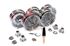 Wire Wheel Conversion Kit 5.5 x 14" (MWS Centre Lock Tubeless Chrome Wheels) Octagonal Spinners - RS1087CEC