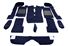 Triumph Stag Carpet Set - LHD - Passenger Area - Wool - Navy Blue - RS1661NAVYBLUE