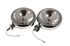 Driving Lamps 5" Round Chrome (pair) - RX1556 - Wipac