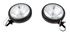 Driving Lamps 5" Round Black (pair) - RX1556BL - Wipac
