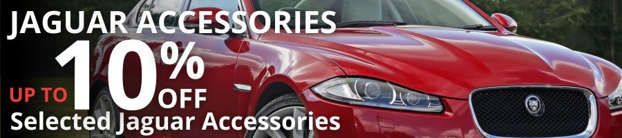 Up to 10% off Selected Jaguar Accessories