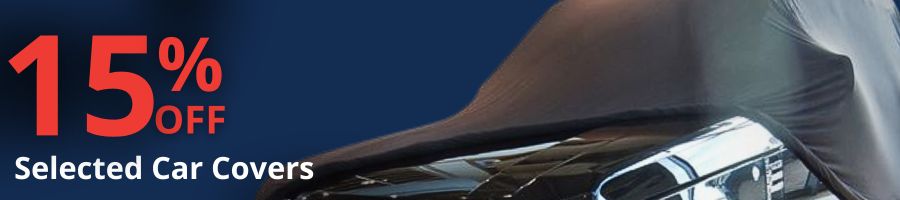 15% Off Selected Car Covers
