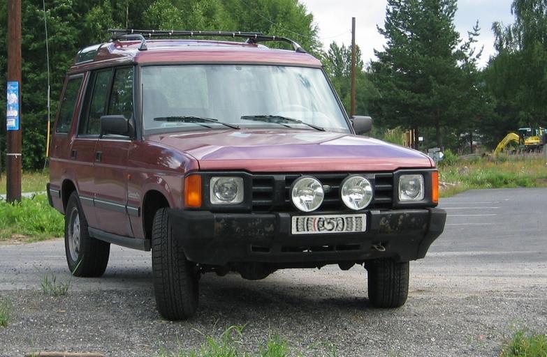 Discovery 1 tyre sizes (1989-1998)
