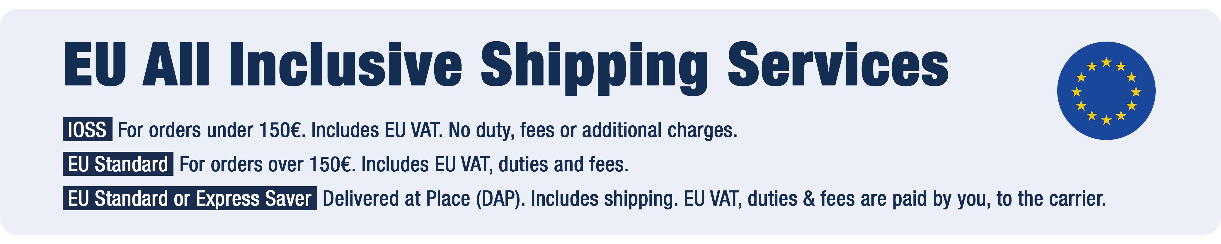 EU Shipping Options