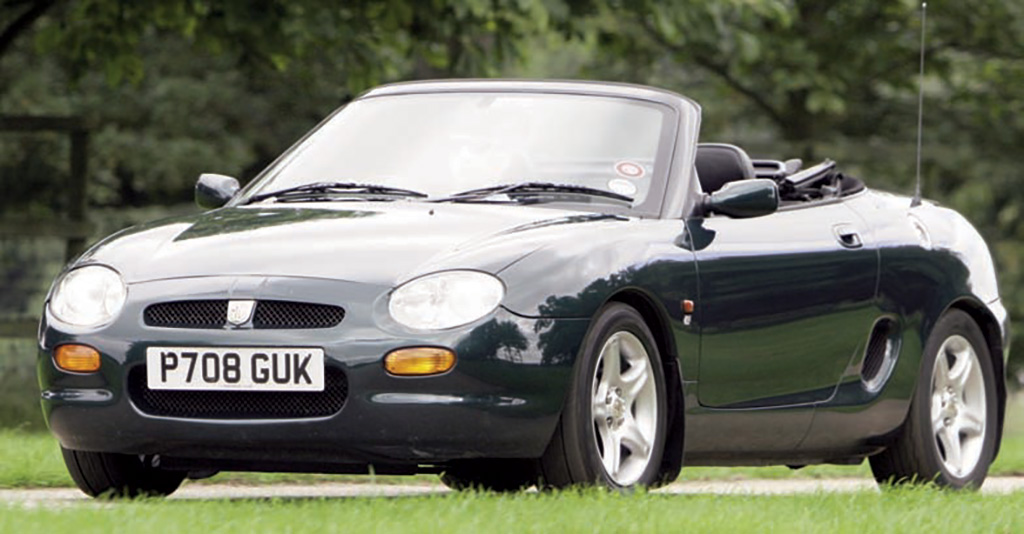 An MGF - a potential future classic car