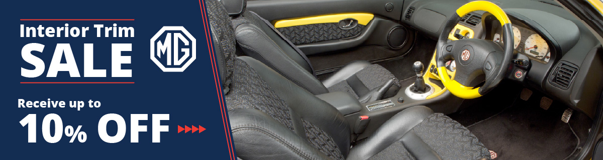 Up to 10% Off MG Interior Trim