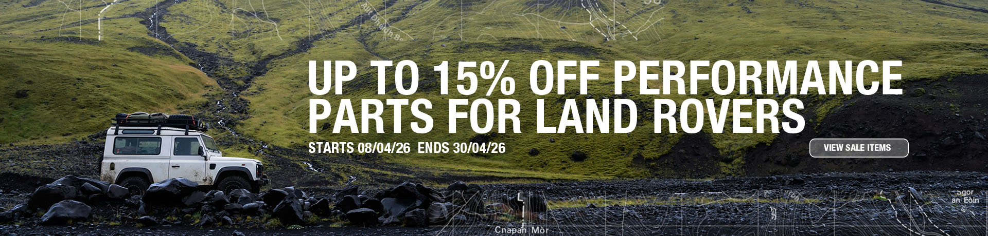 Up to 15% Off Land Rover Performance Parts