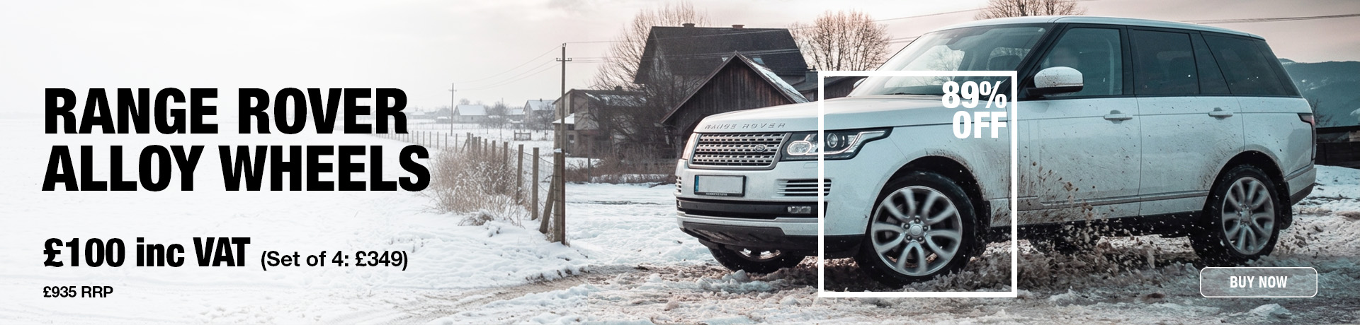 Silver Range Rover Alloy Wheels Sale