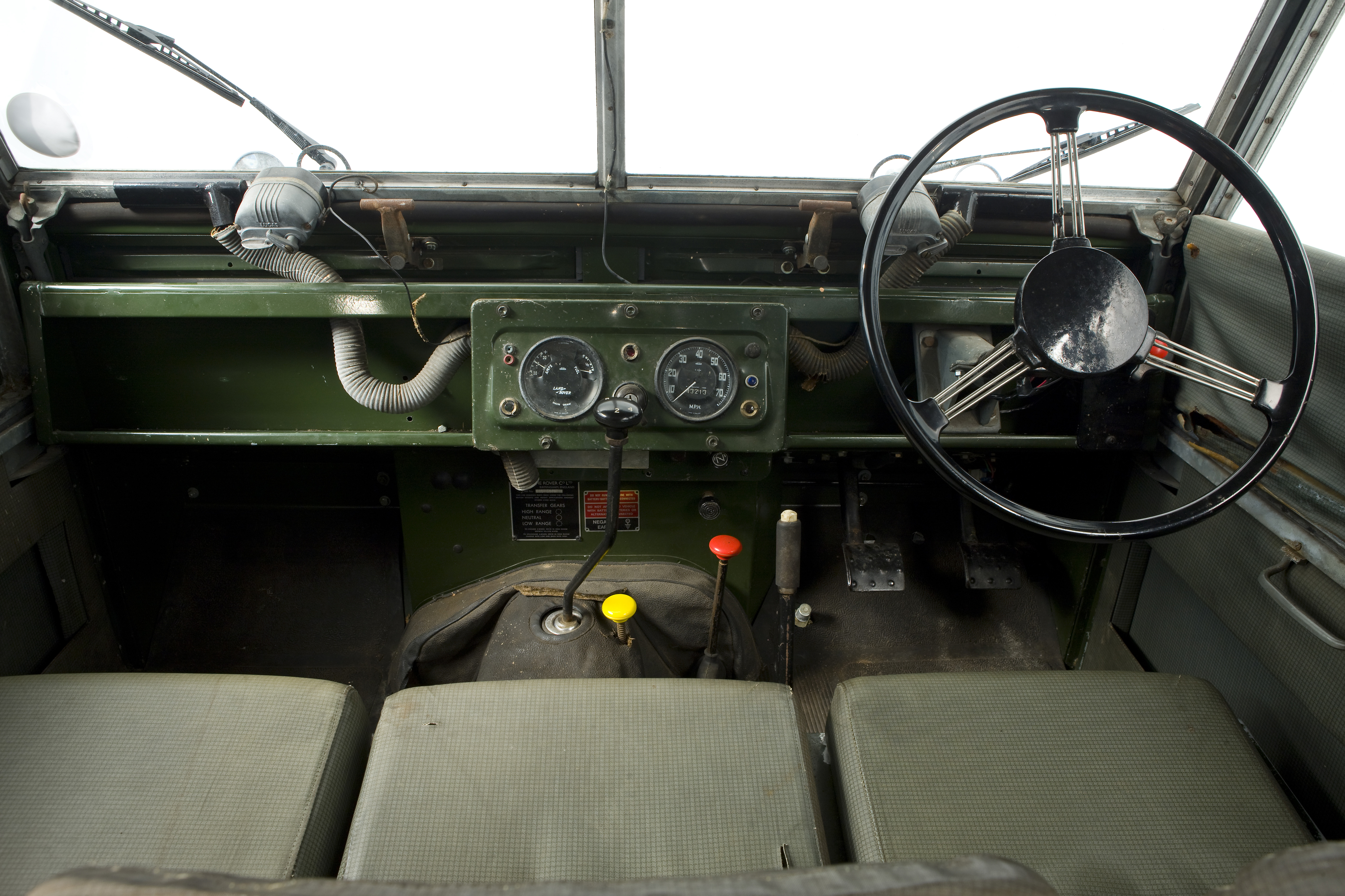 land rover series 1 interior