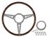 Steering Wheel - 15 inch Riveted Wood Rim - DA3920 - Mountney - 1