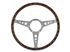 Steering Wheel - 15 inch Riveted Wood Rim - DA3920 - Mountney - 1