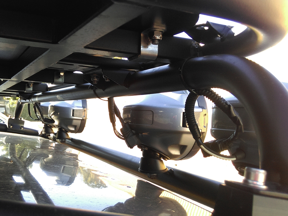 Roof Rack Additional Cross Rail Roll Cage Mount DA4717 Aftermarket