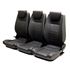 2nd Row Premium High Back 3 Seats Black Vinyl - EXT0103BV - Exmoor - 1