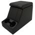 Cubby Box Premium XL Full Black Leather Black Stitch - EXT024PREMBL - Exmoor - 1