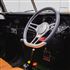 Bedrock Steering Wheel with 48 Spline Boss Silver - EXT90067 - Exmoor Trim - 1