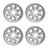 Alloy Wheel (4 Pieces) 8" X 18" Silver - LL2109SIL4 - Minilite - 1
