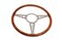 Steering Wheel 14" Wood Flat Thick Grip - MK314FTG  - Moto-Lita - 1