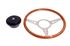 Moto-Lita Steering Wheel & Boss - 13 inch Wood - Drilled Spokes - Dished - Thick Grip - RB7698TG - 1