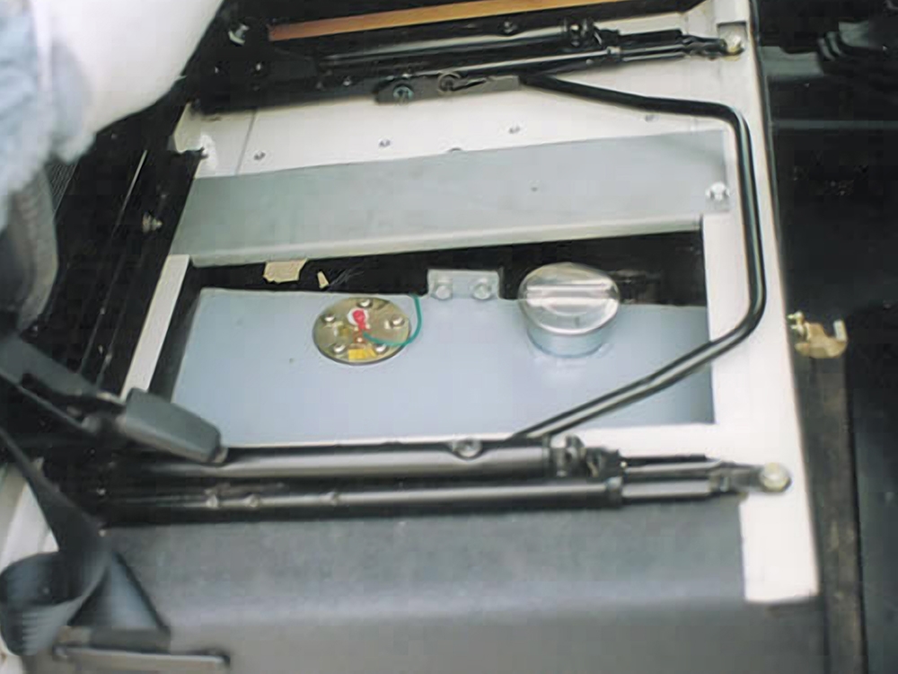 Long Range Fuel Tank 80L Underseat - TA45 - Aftermarket | Rimmer Bros