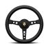 Steering Wheel - Prototipo Black Spoke/Black Leather 320mm - RX2462 - MOMO - 1