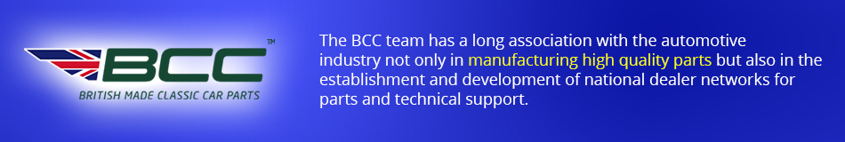 BCC Brakes - The BCC team has a long association with the automotive industry not only in manufacturing high quality parts but also in the establishment and development of national dealer networks for parts and technical support.