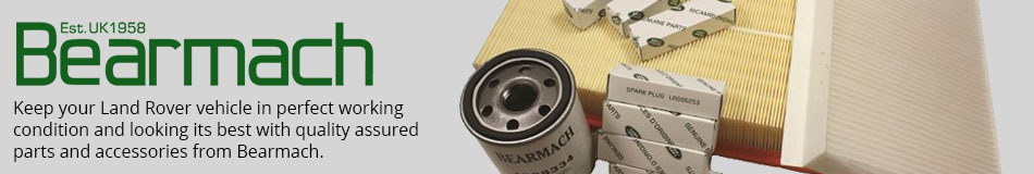 Bearmach - Keep your Land Rover vehicle in perfect working condition and looking its best with quality assured parts and accessories from Bearmach