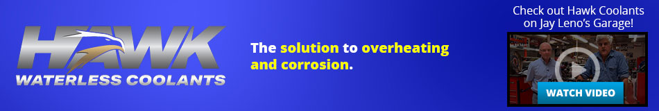 Hawk Coolants - The solution to overheating and corrosion - check out Hawk Coolants on Jay Leno's Garage