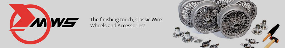 MWS Wheels - The finishing touch, Classic Wire Wheels and Accessories!