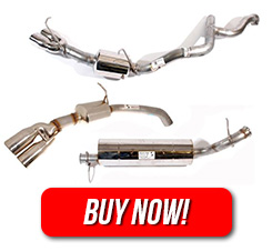 Range Rover 2 Stainless Steel Sports Exhaust System - Diesel - Cats Back - Quad Exit