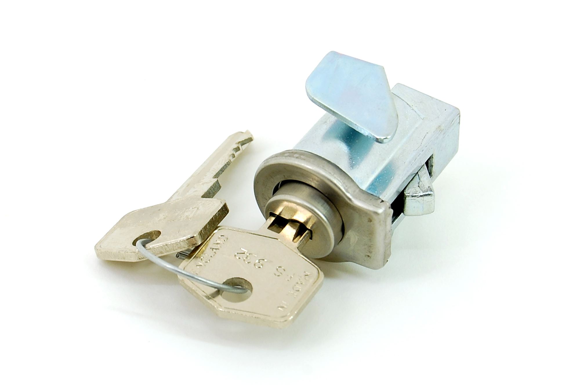 Glove Box Lock Chrome 611584 Rimmer Bros