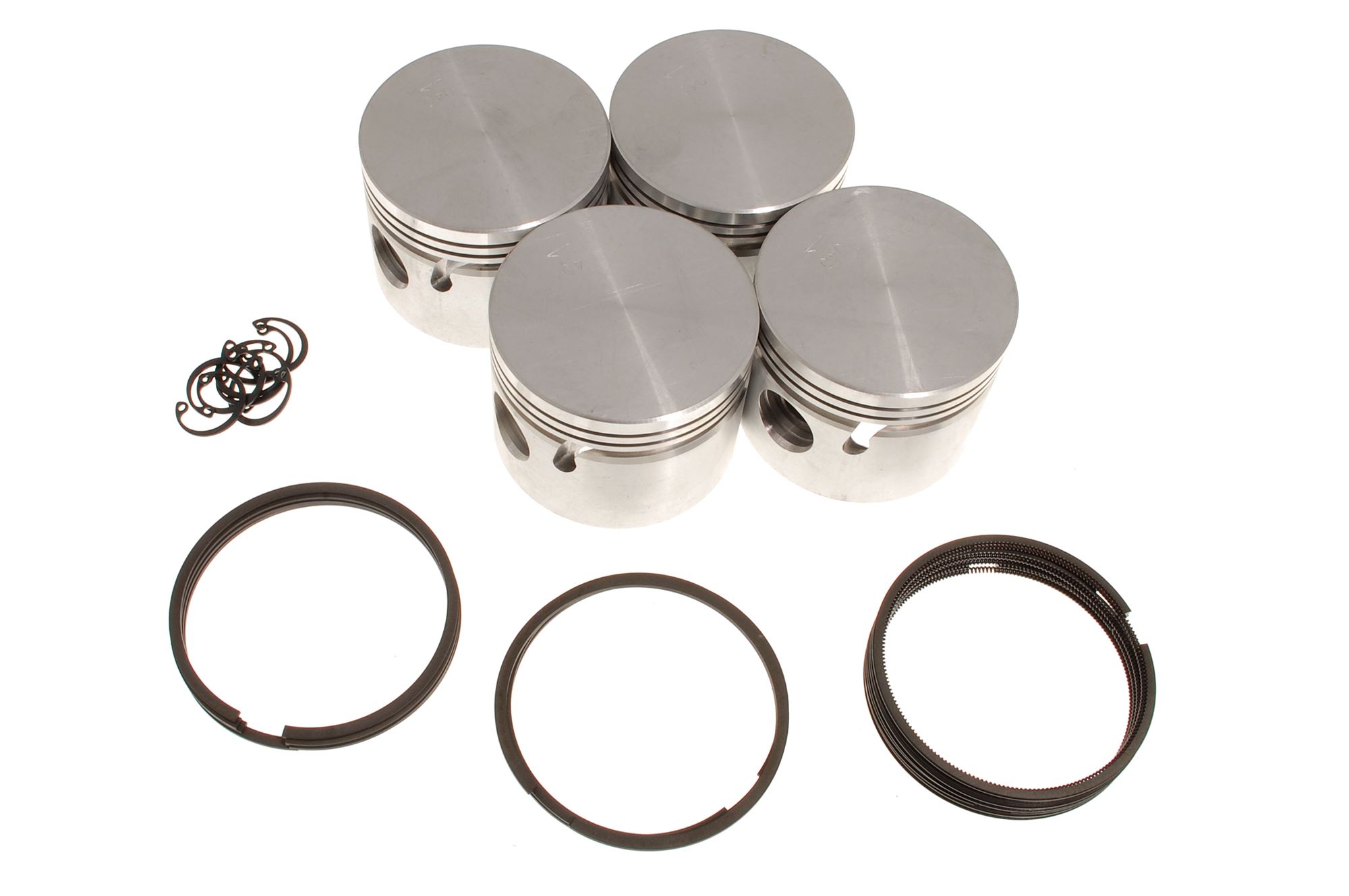 Piston Set High Compression +0.040 155169040COUNTY