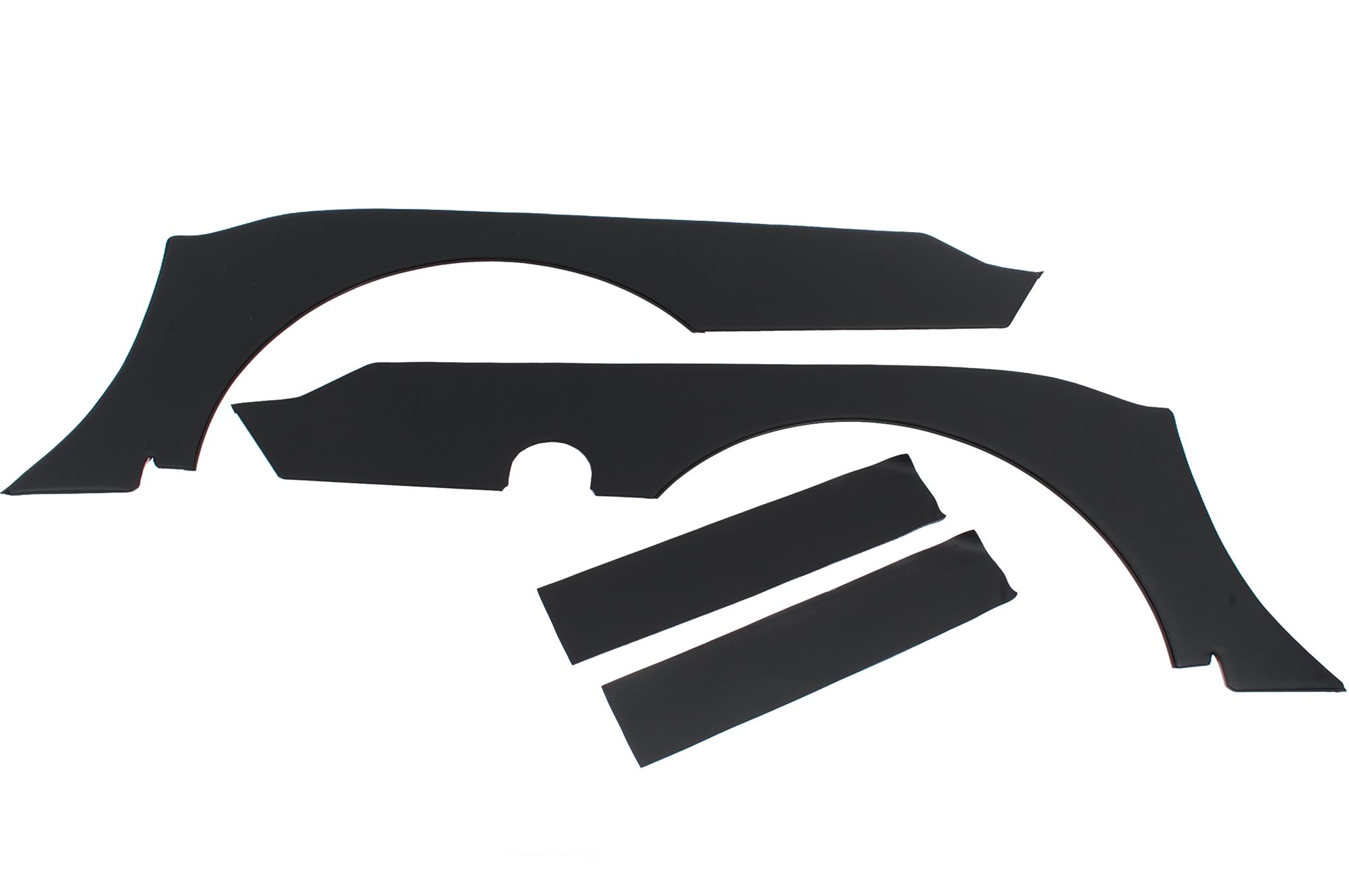 Rear 1/4 Wheel Arch Trim Panels Pair Black RG1108BLACK Rimmer Bros